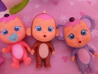 Lote Bebés Llorones con accesorios