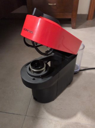 Cafetera Nespresso Roja