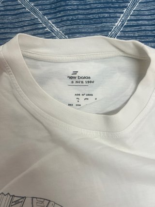 Camiseta blanca New Balance(Talla S)