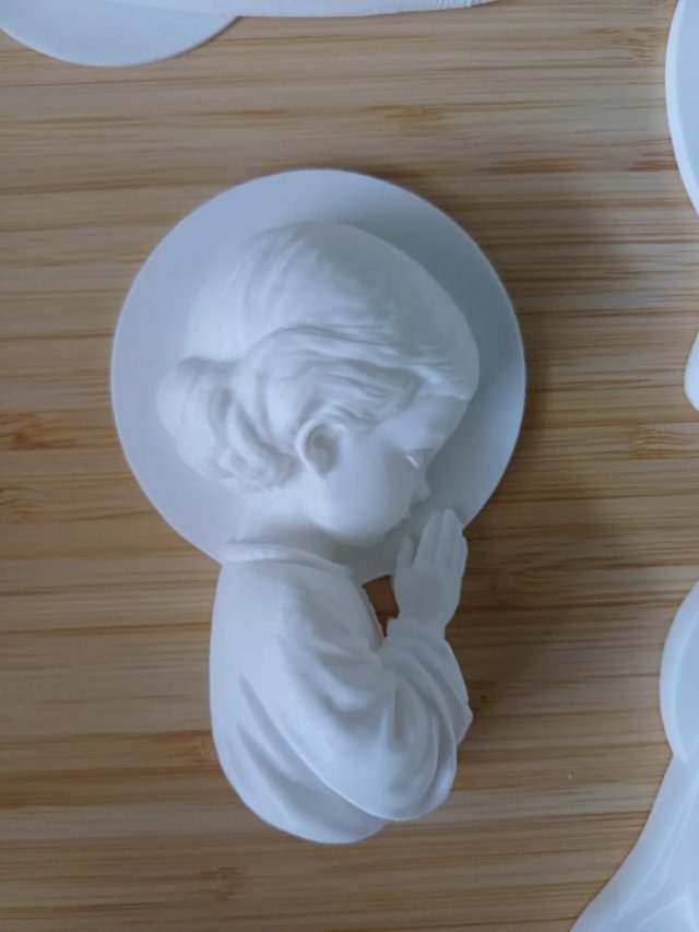 10cm Niño para hacer cuadro personalizado virgen
