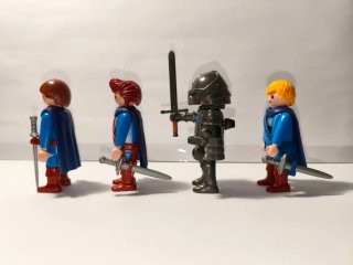 Playmobil Lote Escuadrón Caballeros Medievales