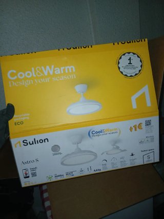 Instalación de aire acondicionado e ventilador