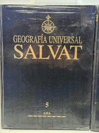 Libros geografia universal SALVAT Asia y America