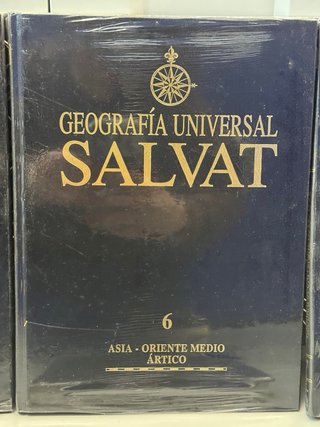 Libros geografia universal SALVAT Asia y America