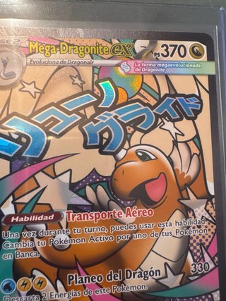 Carta Pokémon Mega Dragonite EX 370 HP