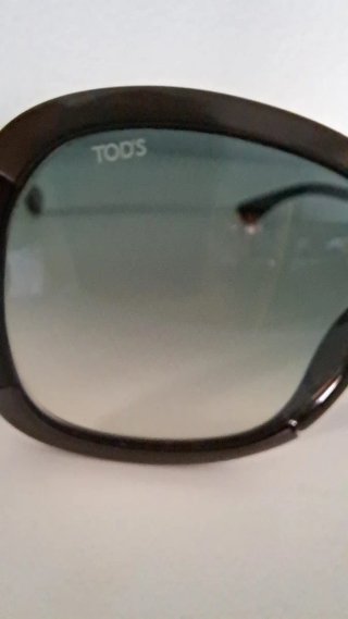 Gafas TOD'S Vintage Carey Gris Negro