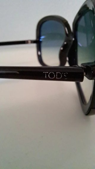 Gafas TOD'S Vintage Carey Gris Negro