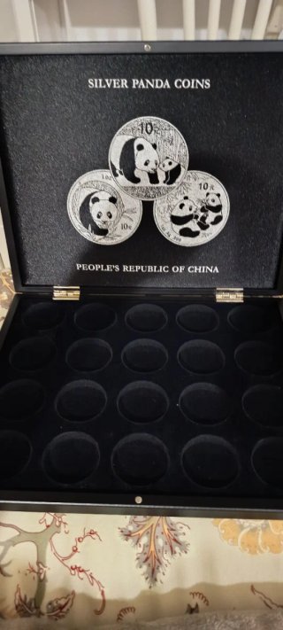 Estuche para onzas de plata China
