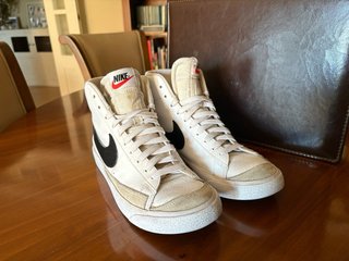 Nike Blazer Mid '77 (GS) Blanco/Negro