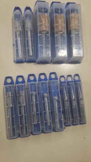 Set de fresas metálicas para todo tipo hierro,inox