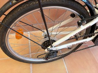 Bicicleta plegable MOMA Top Class 2 blanca