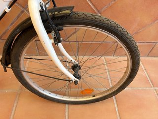 Bicicleta plegable MOMA Top Class 2 blanca