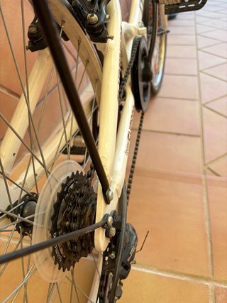 Bicicleta plegable MOMA Top Class 2 blanca