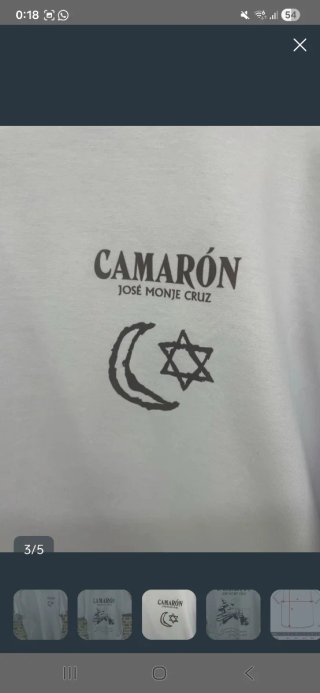 Camiseta Camaron