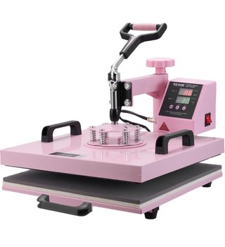 Máquina de Calor VEVOR 8 en 1 Rosa