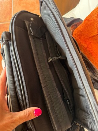 Mochila imantada para moto,