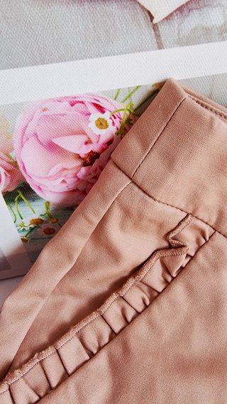Pantalón vestir rosa talla S