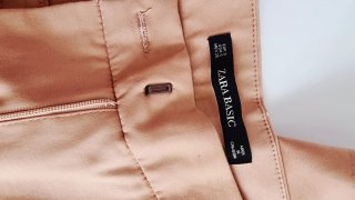 Pantalón vestir rosa talla S