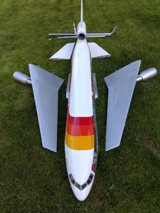Maqueta Avión Iberia Costas Canarias EC-DHZ