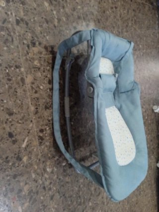 Mecedora de bebé azul