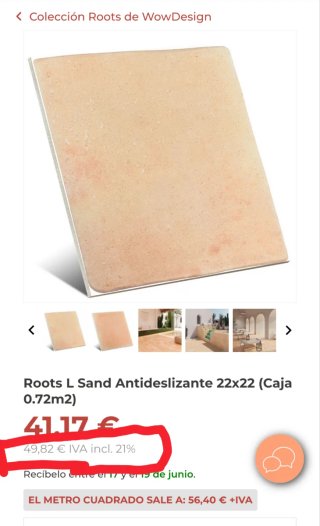 Pavimento Roots L Sand WoW Design