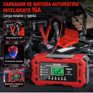 Cargador Batería Coche YDBAO 12V10A