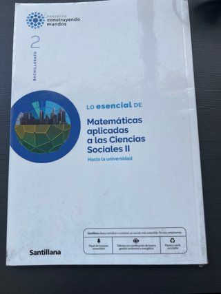 Matemáticas aplicadas a las Ciencias Sociales II