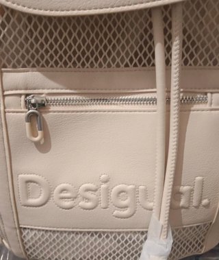 Mochila Desigual Beige