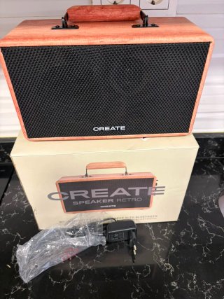 Altavoz Bluetooth CREATE Retro Madera