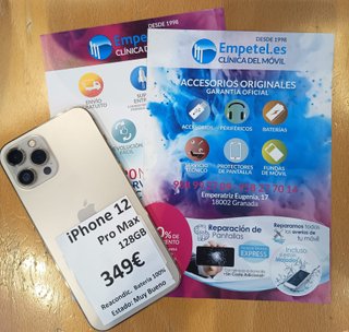 iPhone 12 Pro Max 128GB Dorado Reacondicionado