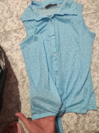 Camiseta lunares nueva
