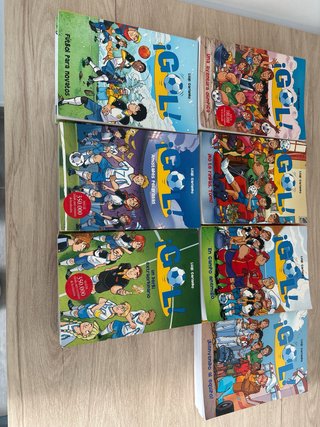15 Libros Gol! y uno de Super Gol! Luigi Garlando