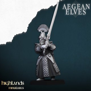 Espadas de Mesara · miniatura resina 28mm · Altos