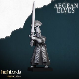 Espadas de Mesara · miniatura resina 28mm · Altos