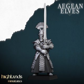 Espadas de Mesara · miniatura resina 28mm · Altos