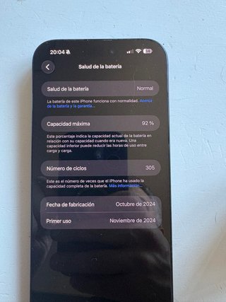 iPhone 16 Pro Max 256GB  + cascos airpods 4.
