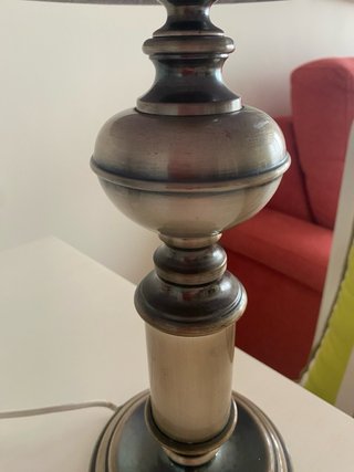 2 lampade vintage anni '70 in metallo