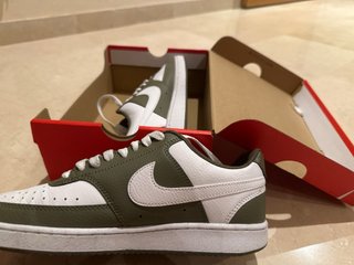 Nike Court Vision Low Verde y Blanco