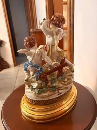 Figura Porcelana Algora Ángeles Hoguera