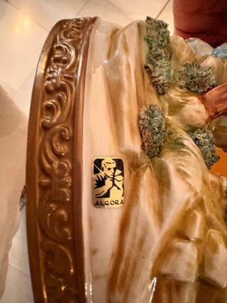Figura Porcelana Algora Ángeles Hoguera