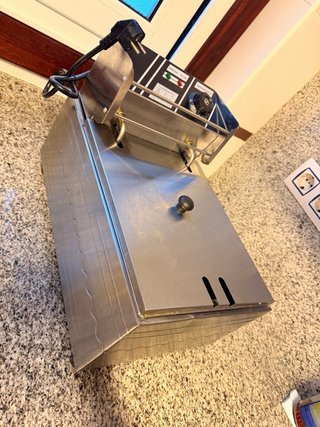 Freidora Eléctrica 6L Acero Inoxidable