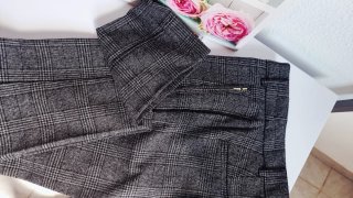 Pantalón vestir invierno pinza elegante
