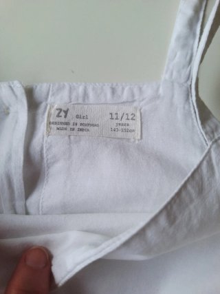 Vestido niña ZY talla 11-12 años