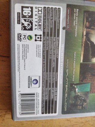 Splinter Cell Chaos Theory PC DVD ROM