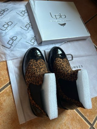 Stivali Les Petites Bombes con stampa leopardata