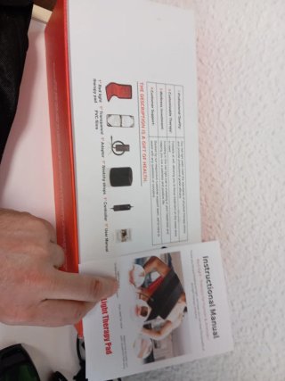 Tapete terapia luz Roja