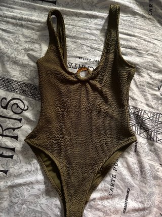 Bañador Hunza G Metallic Moss Talla S
