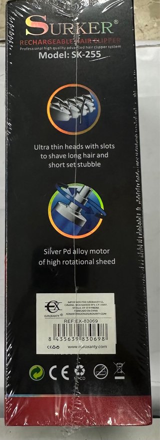 SURKER SK-255 Cortapelos Profesional Dorado
