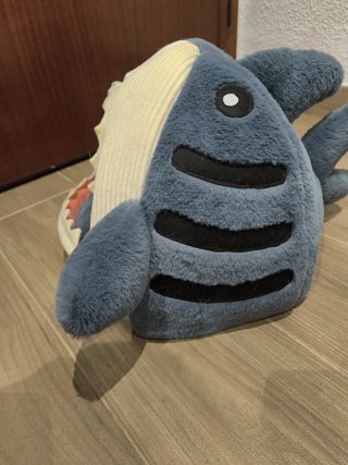 Cama para Gatos Tiburón Azul