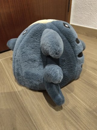 Cama para Gatos Tiburón Azul